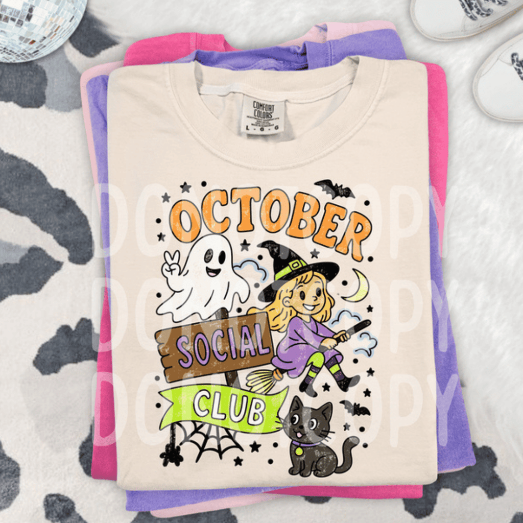 October Social Club Tee