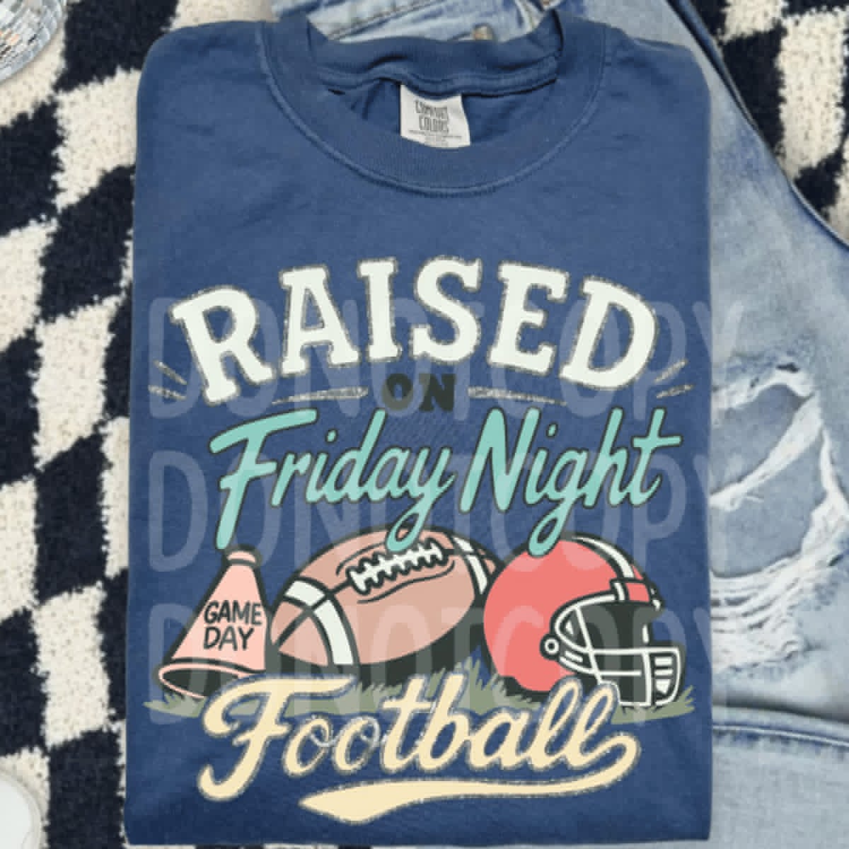 Raised on Friday Night Football Tee