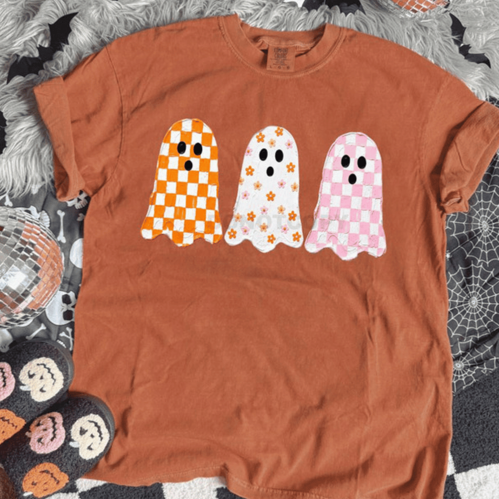 Checkered Ghosts Tee