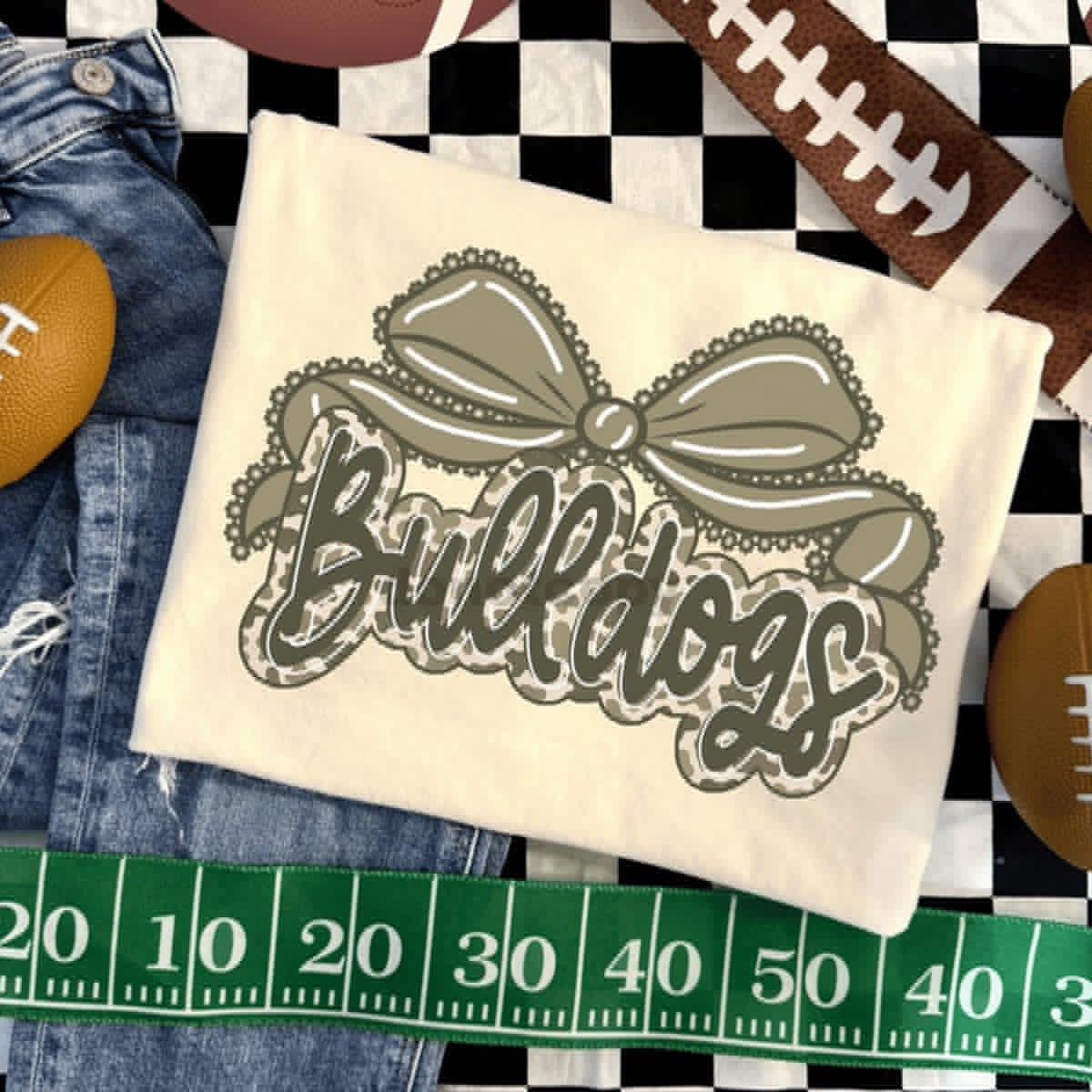 Coquette Camo Mascot Tee